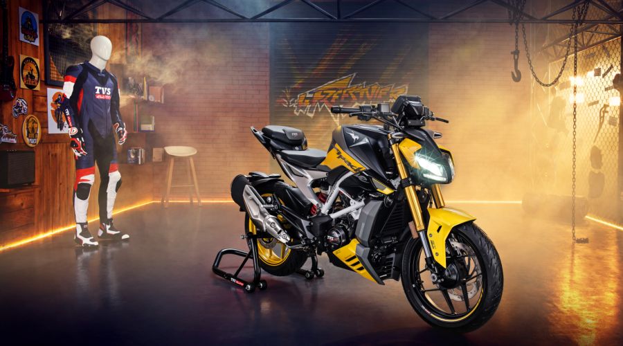 TVS Motor Company unveils all new naked sports TVS Apache RTR 310